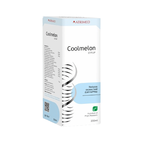 Atrimed Ayurvedic Coolmelon Syrup - Distacart