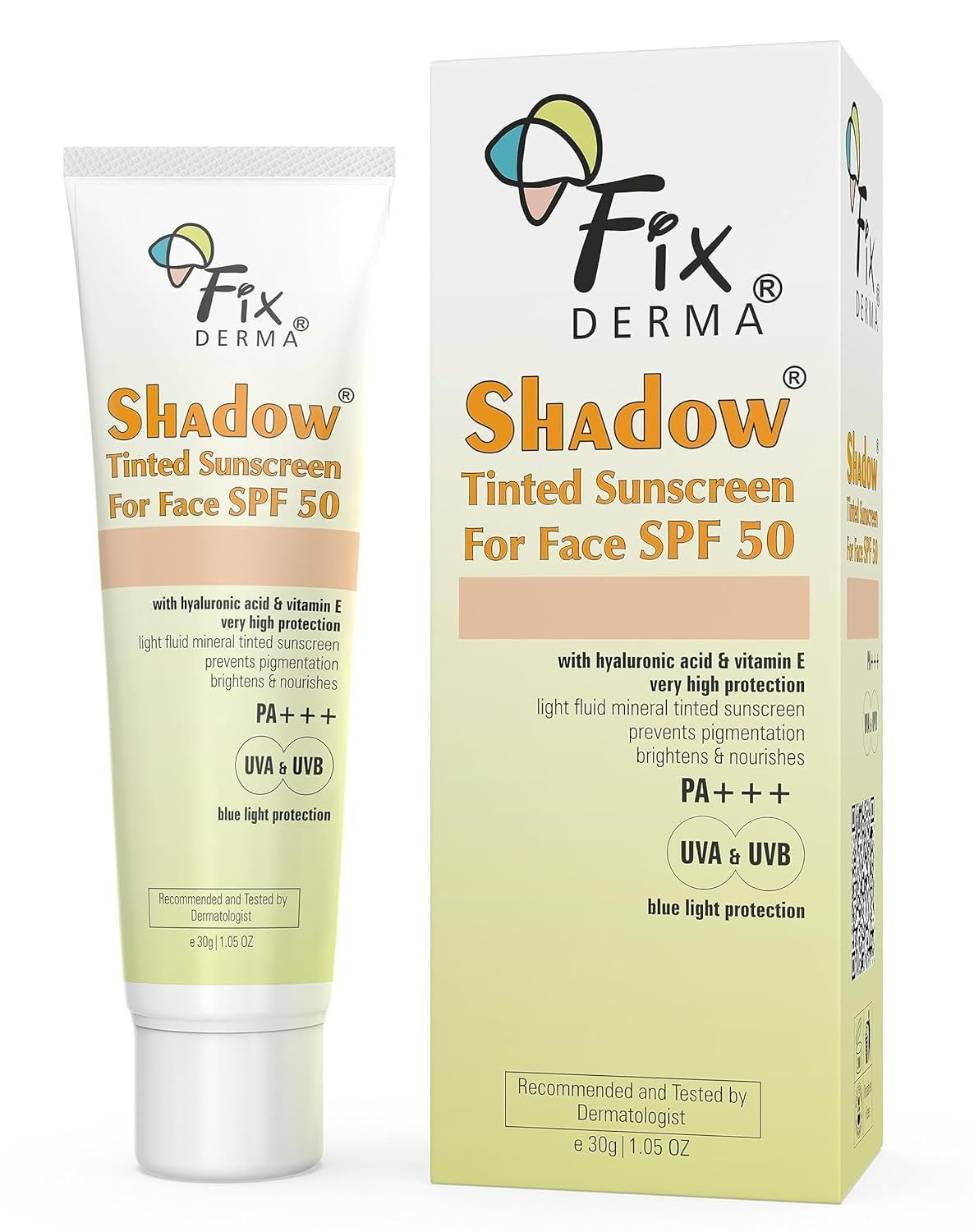 Fixderma Shadow Rx Tinted Sunscreen - Distacart