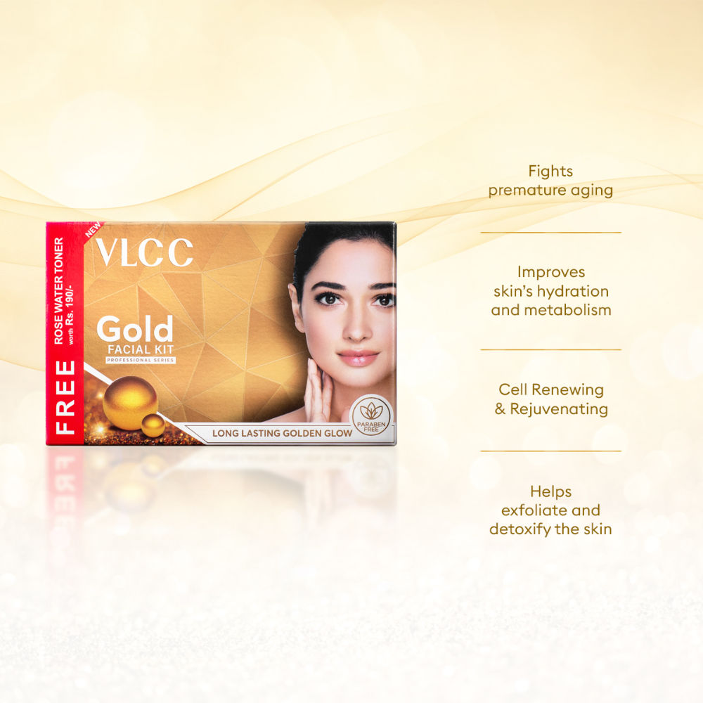 VLCC Gold Facial Kit - Distacart