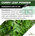 Thumbnail for Forest Herbs Curry Leaves Hair Care Powder - Distacart