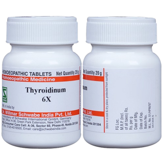 Dr. Willmar Schwabe India Thyroidinum Trituration Tablet - Distacart