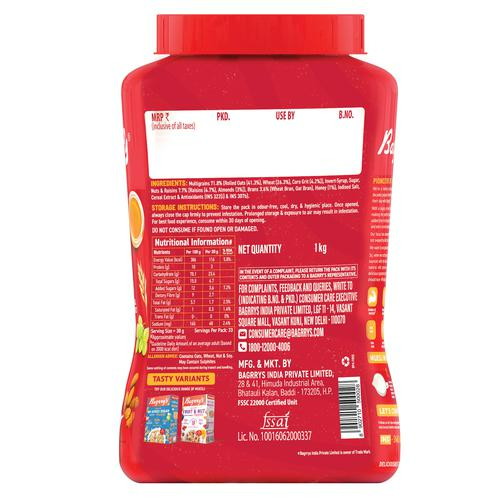 Bagrry's Crunchy Muesli - Almonds, Raisins & Honey - Distacart