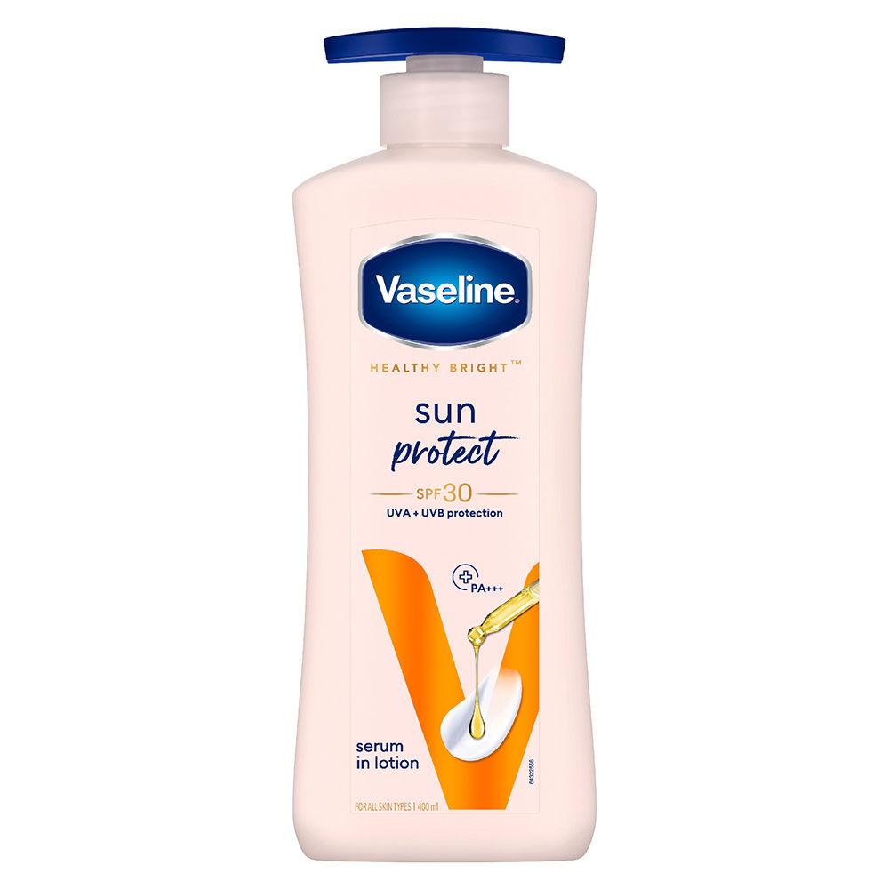 Vaseline Healthy Bright Sun + Pollution Protection SPF 30 Body Lotion - Distacart