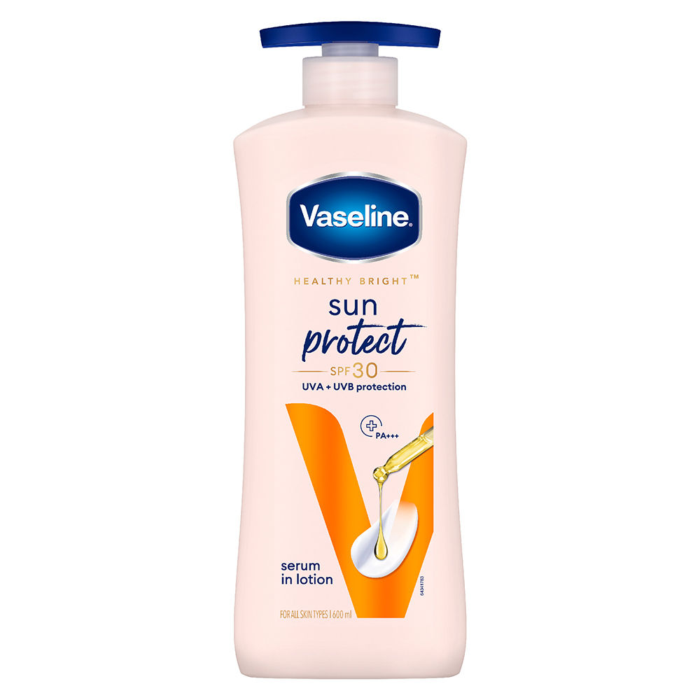 Vaseline Healthy Bright Sun + Pollution Protection SPF 30 Body Lotion - Distacart