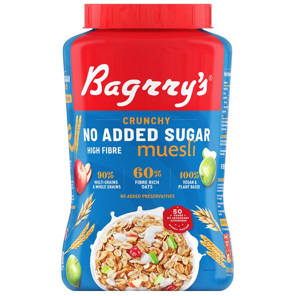 Bagrry's Crunchy Muesli - Sugar Free - Distacart