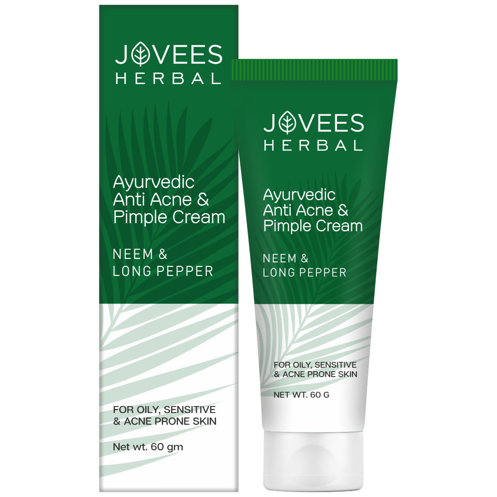 Jovees Neem & Long Pepper Anti Acne & Pimple Cream - Distacart