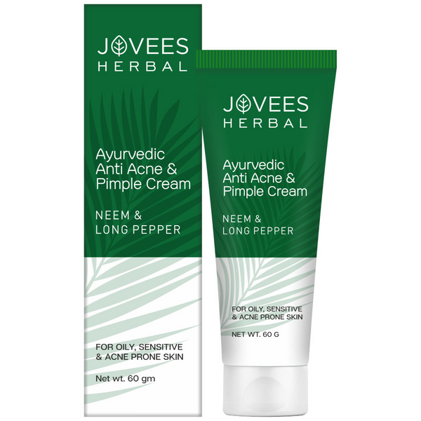 Jovees Neem & Long Pepper Anti Acne & Pimple Cream - Distacart