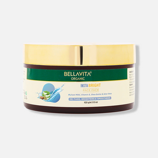 Bella Vita Organic INSTABRIGHT Face Pack for DeTan - Distacart