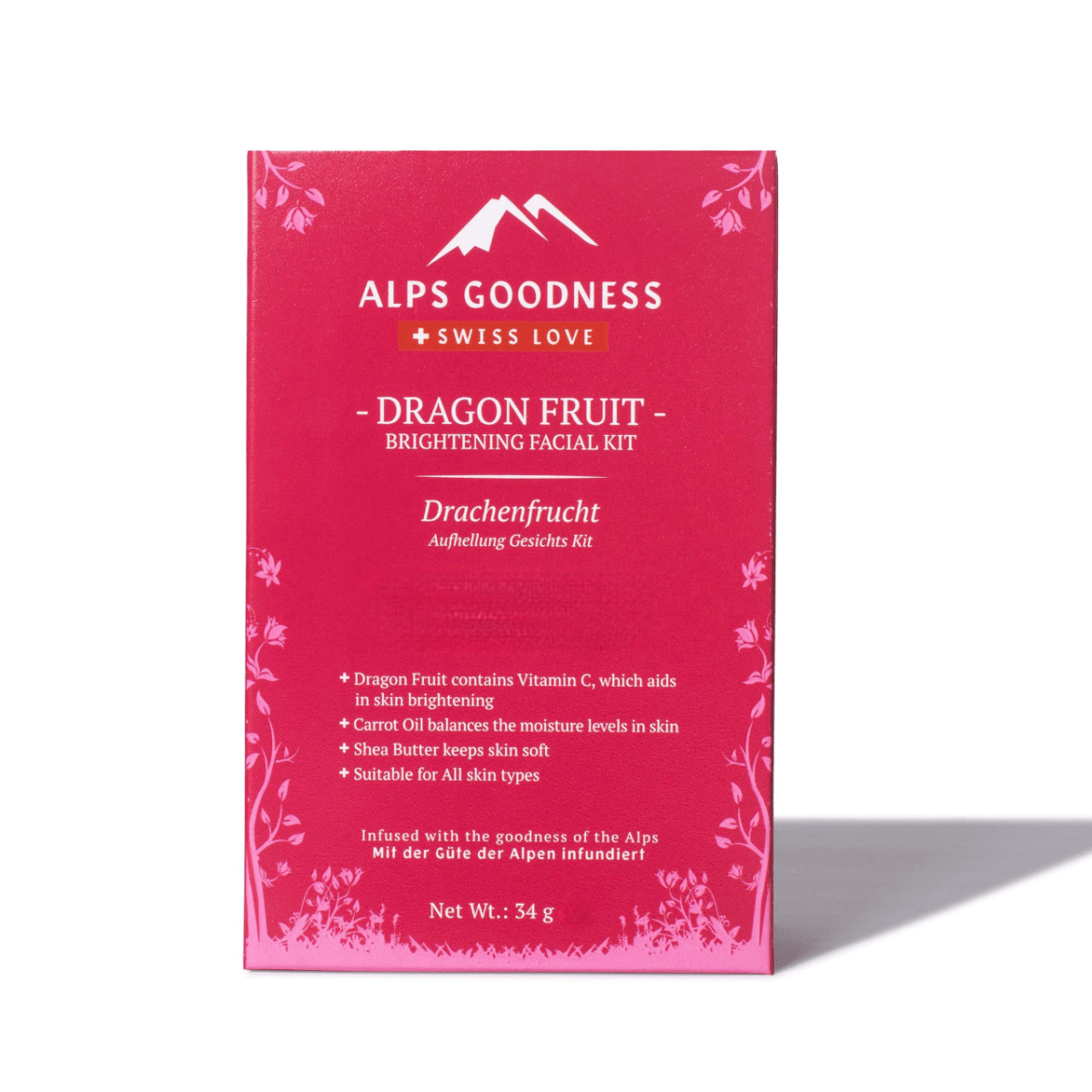 Alps Goodness Dragon Fruit Brightening Facial Kit - Distacart