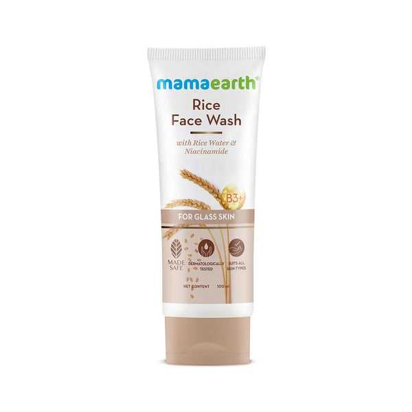 Mamaearth Rice Face Wash With Rice Water & Niacinamide - Distacart