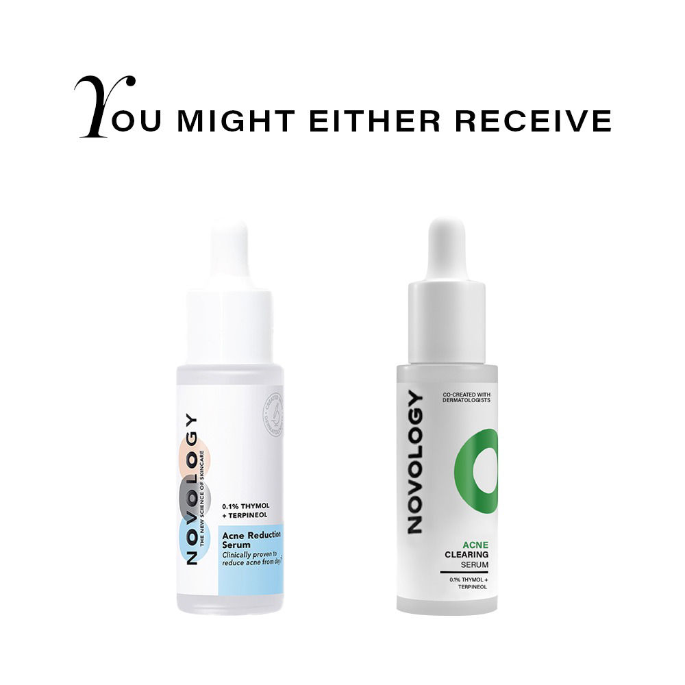 Novology Acne Reduction Serum With 0.1% Thymol + Terpineol - Distacart