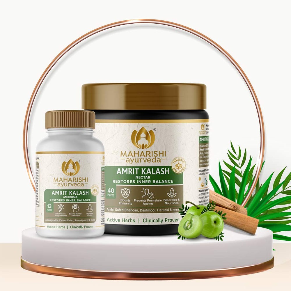 Maharishi Ayurveda Amrit Kalash - Dual Pack Paste and Tablets - Distacart