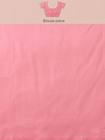 Thumbnail for Black Polyester Digital Print Floral Saree with Unstitched Blouse - Hiral Fashion - Distacart