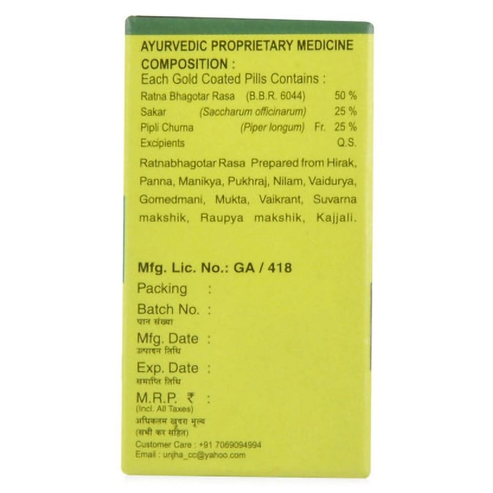 Unjha Navratna Rasa - Distacart