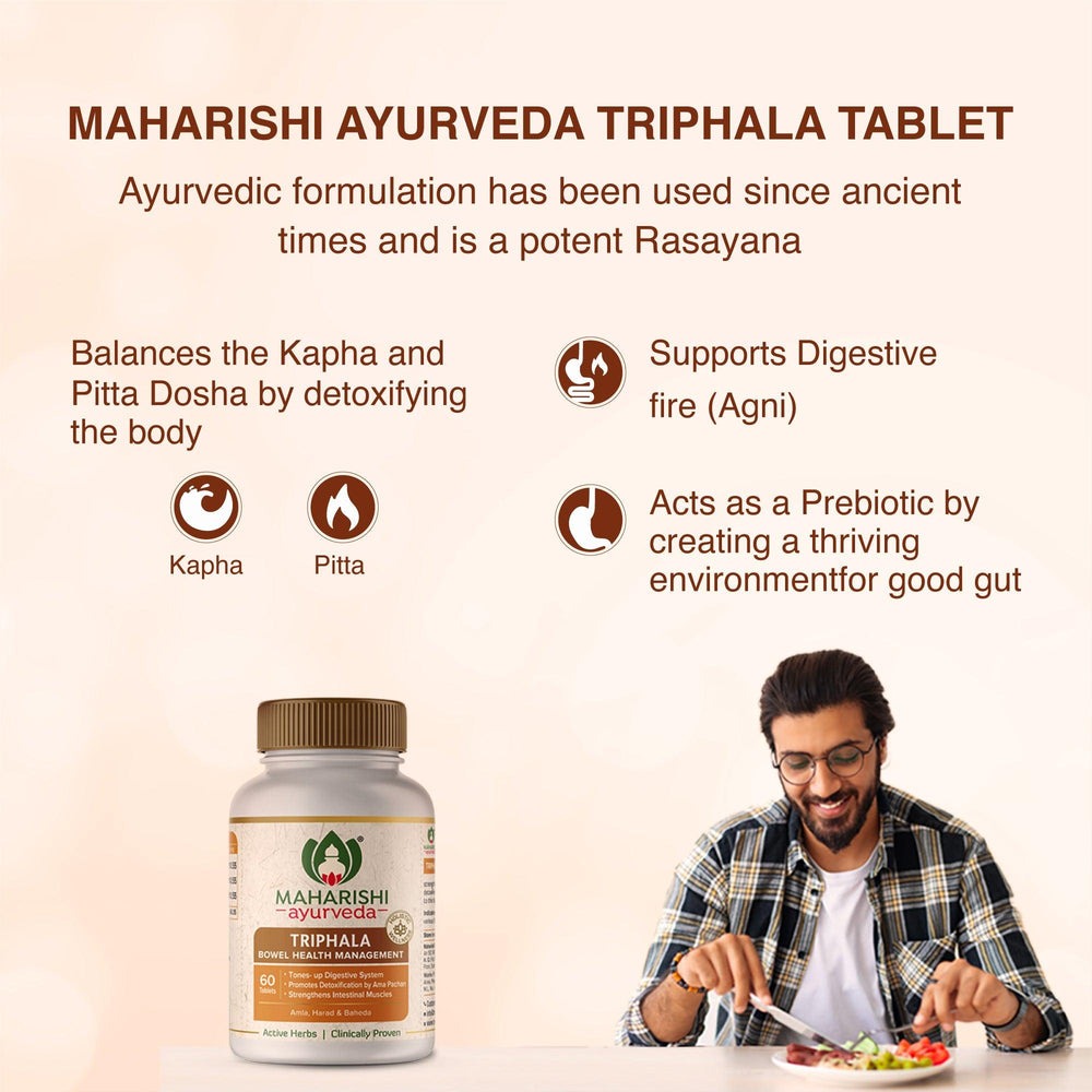 Maharishi Ayurveda Triphala Tablets - Distacart