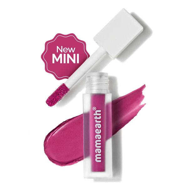 Mamaearth Feather Light Liquid Matte Lipstick - Pink Orchid - Distacart
