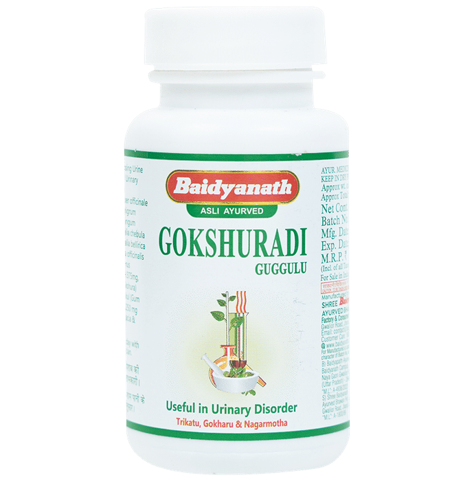 Baidyanath Gokshuradi Guggulu - 80 tabs - Distacart