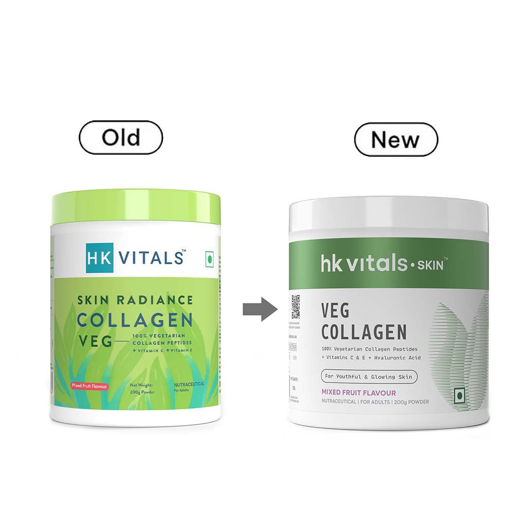 HK Vitals Skin Radiance Collagen Powder Veg - (Mixed Fruit) - Distacart