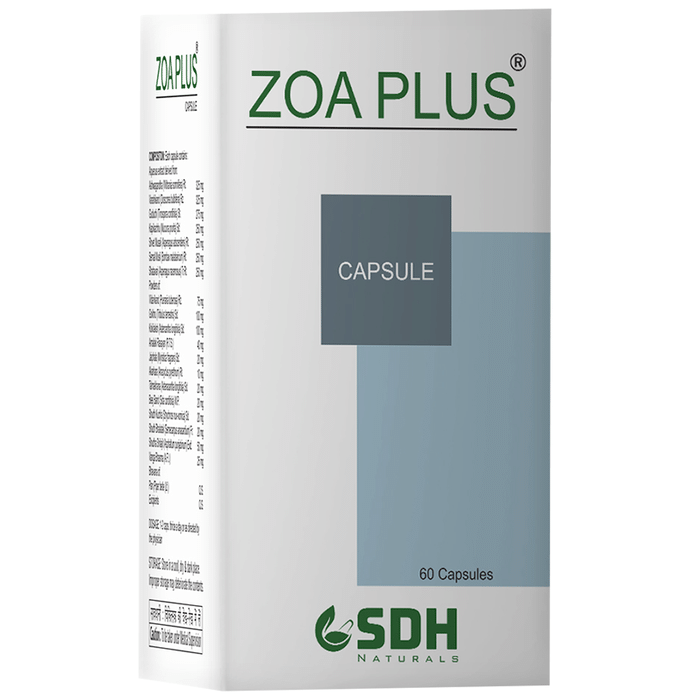 SDH Naturals Zoa Plus Capsules - Distacart