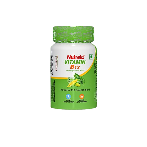 Patanjali Nutrela Vitamin B12 Bio-Fermented Capsules - Distacart