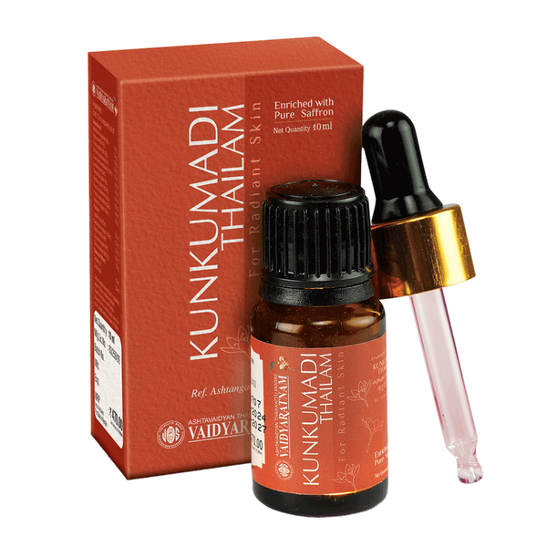 Vaidyaratnam Kunkumadi Tailam - Distacart