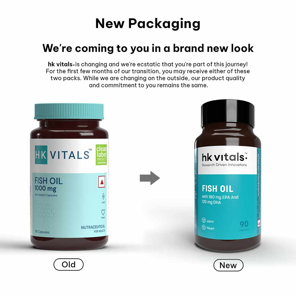 HK Vitals Fish Oil Capsules - Distacart