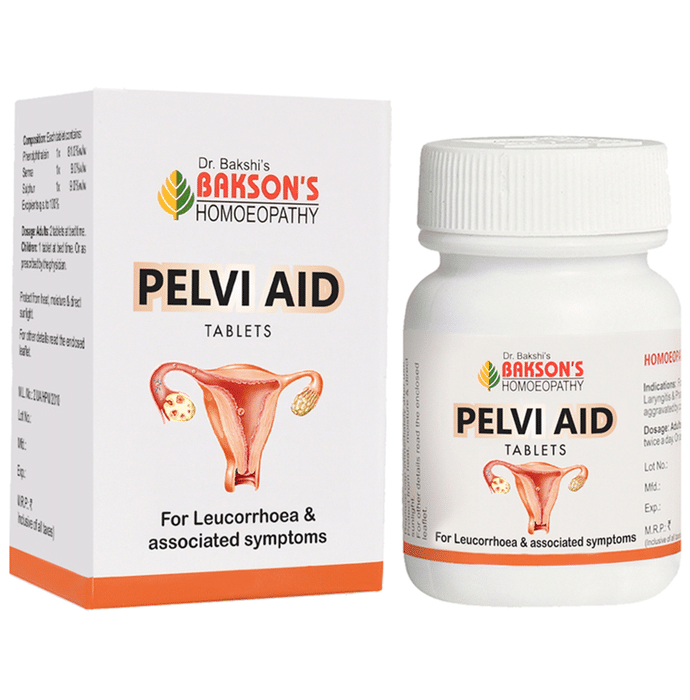 Bakson's Homeopathy Pelvi Aid Tablets - Distacart