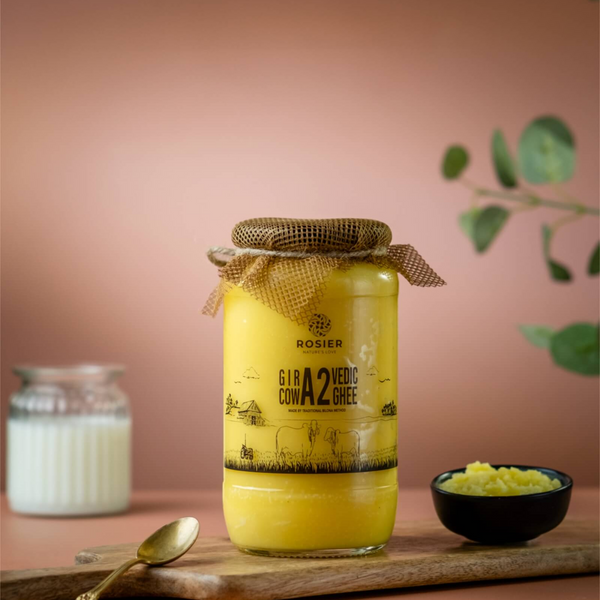 Rosier A2 Gir Cow Bilona Ghee | Traditional Bilona Method A2 Cow Ghee - Distacart