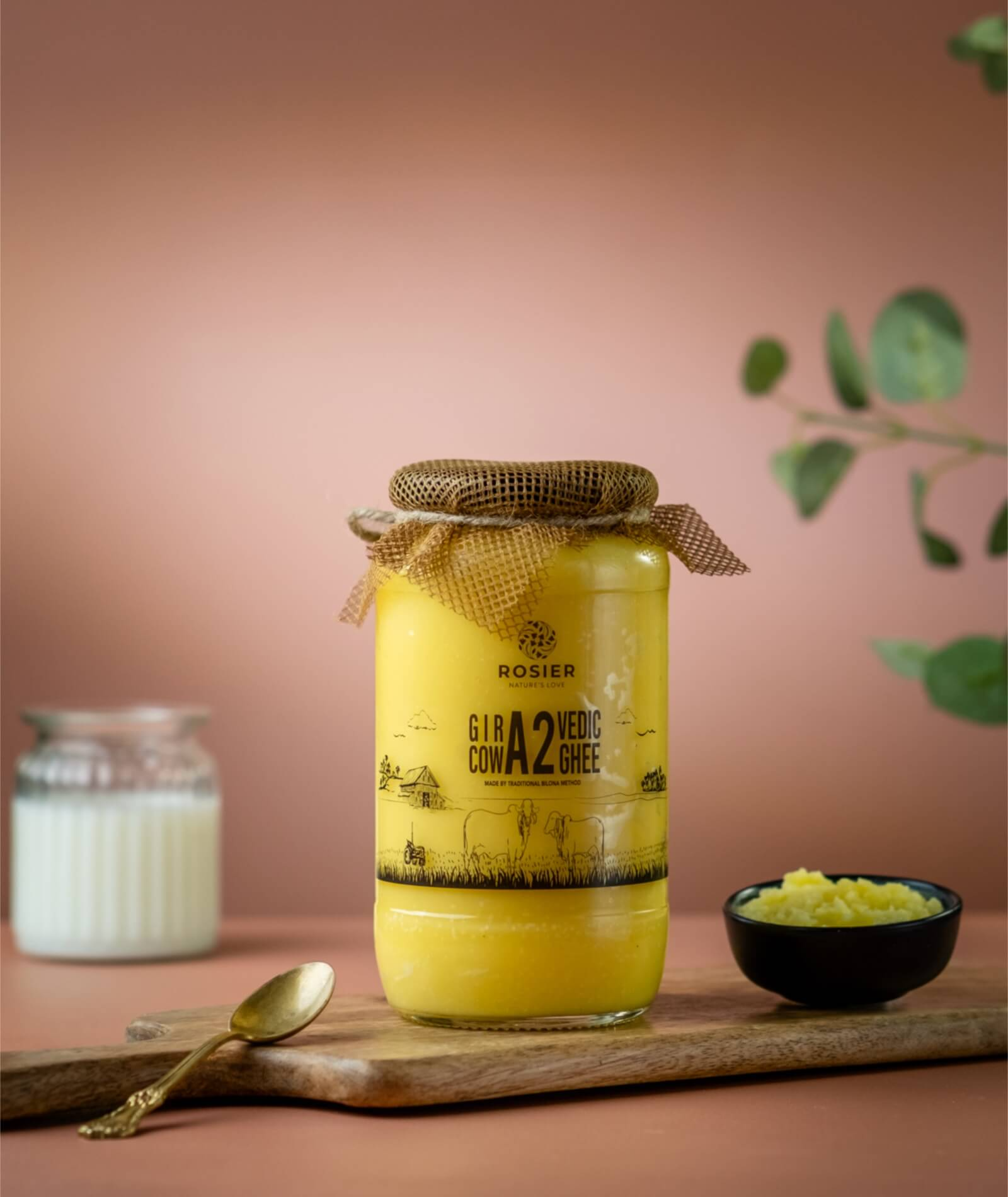 Rosier A2 Gir Cow Bilona Ghee | Traditional Bilona Method A2 Cow Ghee - Distacart