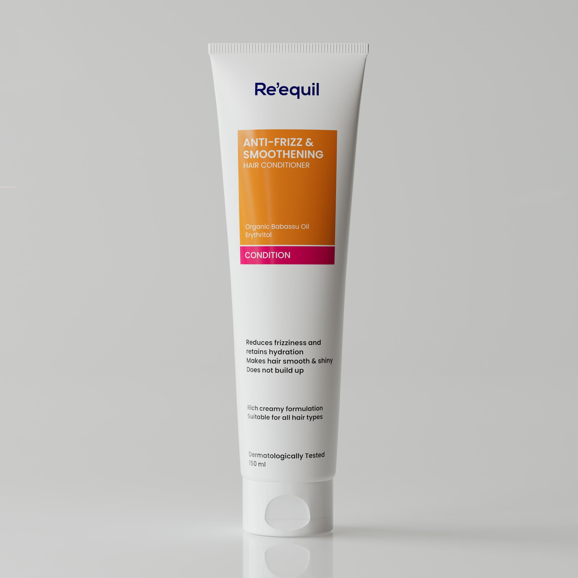 Re'equil Babassu Anti Frizz & Smoothening Conditioner - Distacart