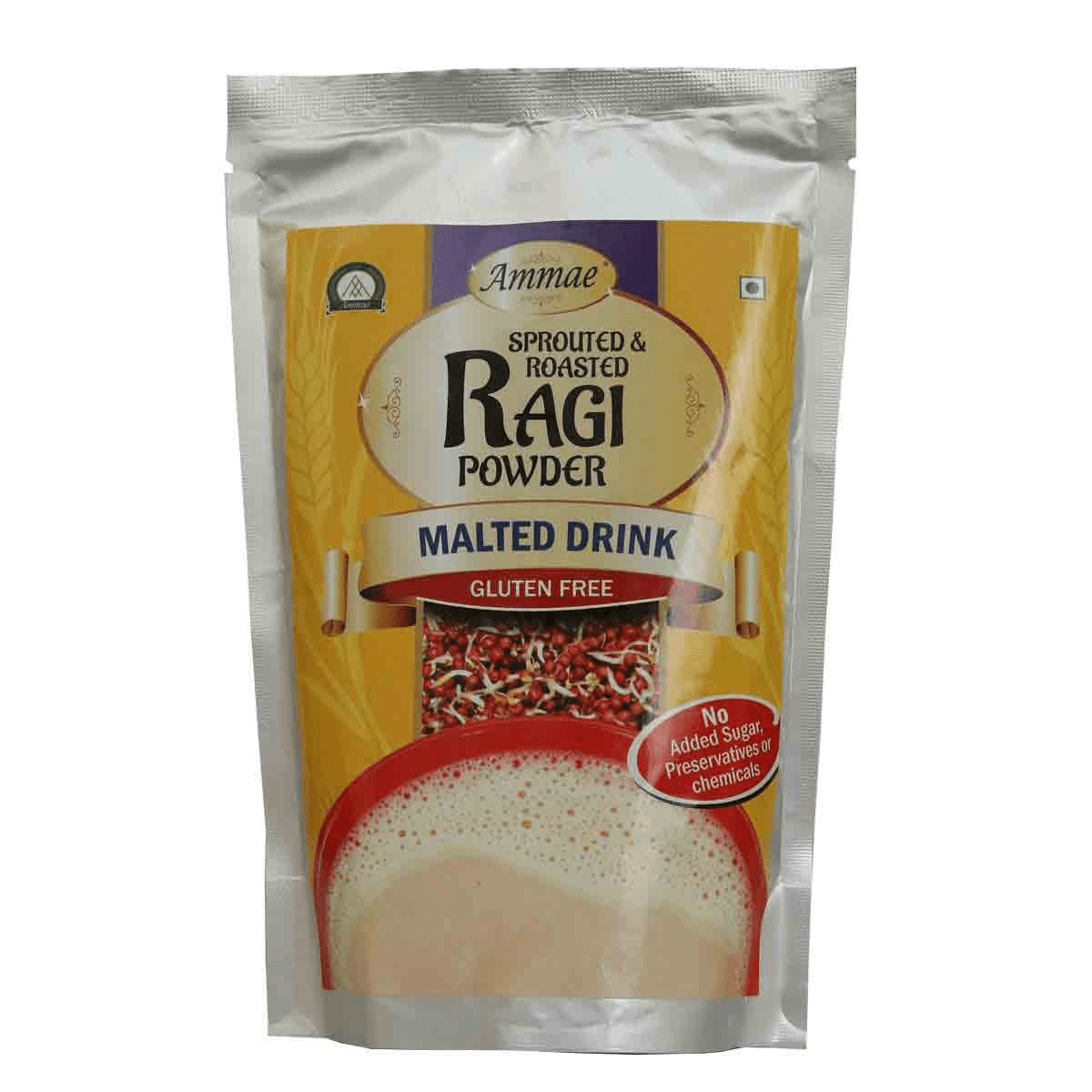 Ammae Sprouted and Roasted Ragi Powder Instant Mix - Distacart