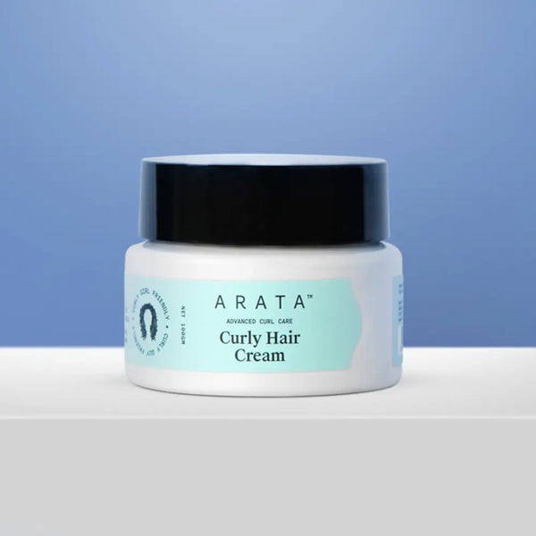 Arata Curly Hair Cream For Curl Definition With Abyssinian Seed Oil & Shea Butter - Distacart