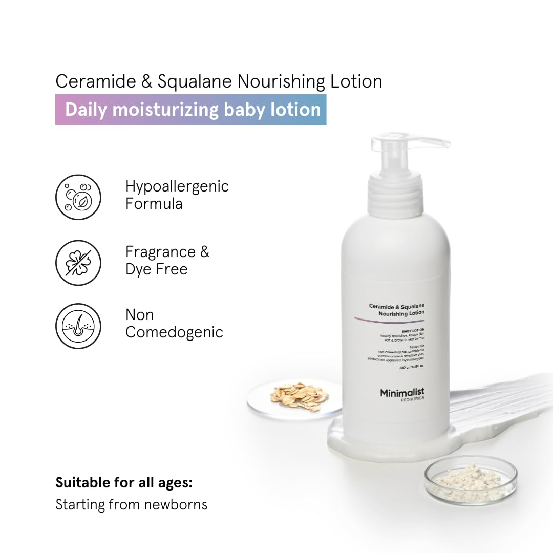 Minimalist Ceramide & Squalane Nourishing Baby Lotion - Distacart