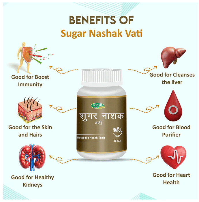 Swadeshi Sugar Nashak Vati - Distacart