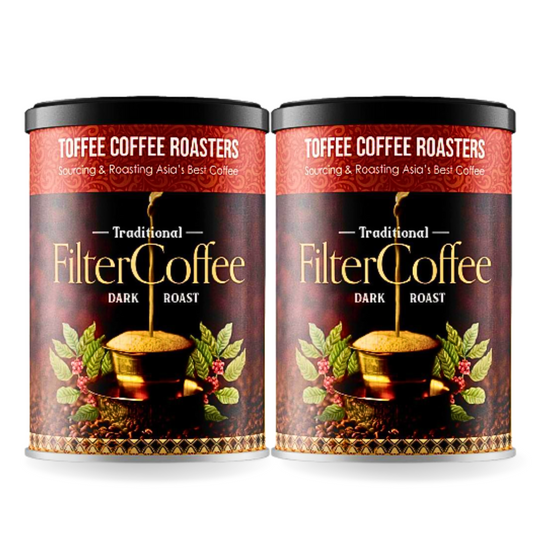 Toffee Coffee Roasters South Indian Traditional Filter Coffee - Dark Roast - Distacart