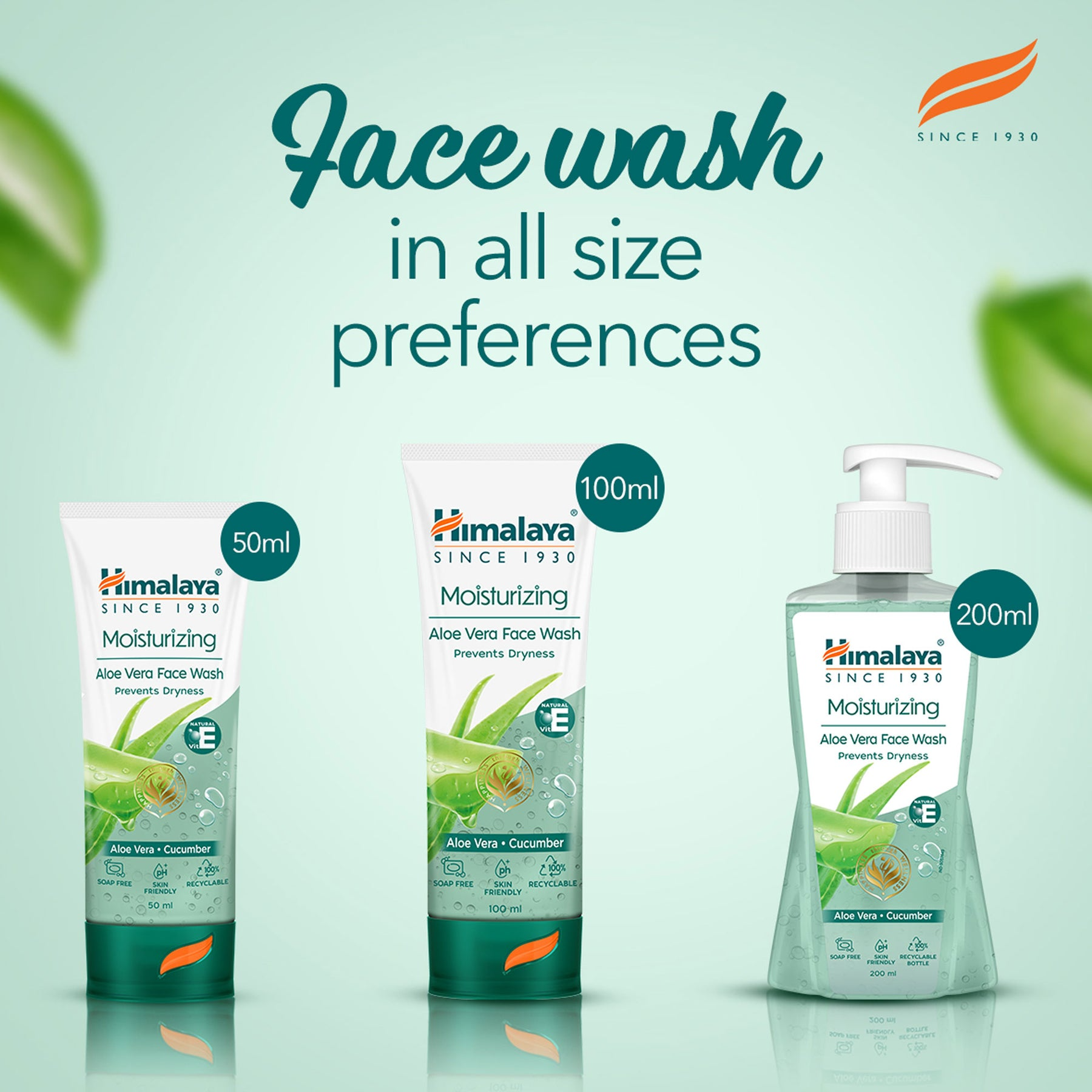 Himalaya Herbals Moisturizing Aloe Vera Face Wash - Distacart