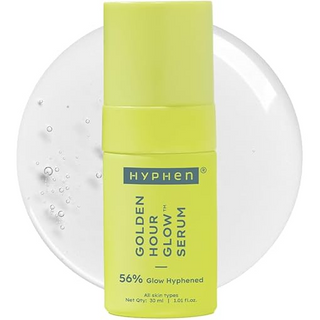 Hyphen By Kriti Sanon Golden Hour Glow Serum With Niacinamide, Alpha Arbutin, Hyaluronic Acid & Kakadu Plum, For Men & Women - Distacart