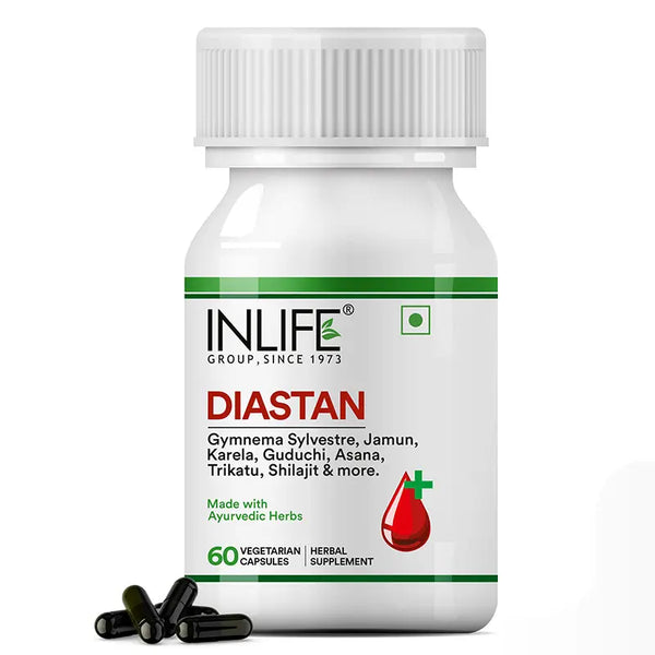 Inlife Diabetes Care Diastan Capsules - Distacart