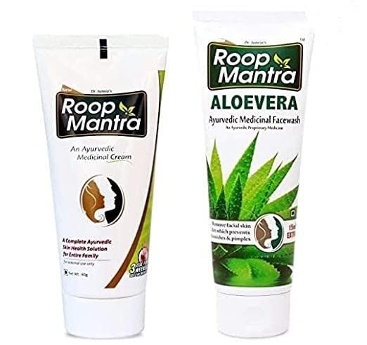 Roop Mantra Face Cream & Neem Face Wash Combo - Distacart