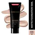 Thumbnail for Faces Canada Weightless Matte Finish Foundation-Rose Ivory 01 - Distacart