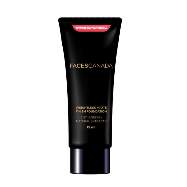 Faces Canada Weightless Matte Finish Foundation-Rose Ivory 01 - Distacart