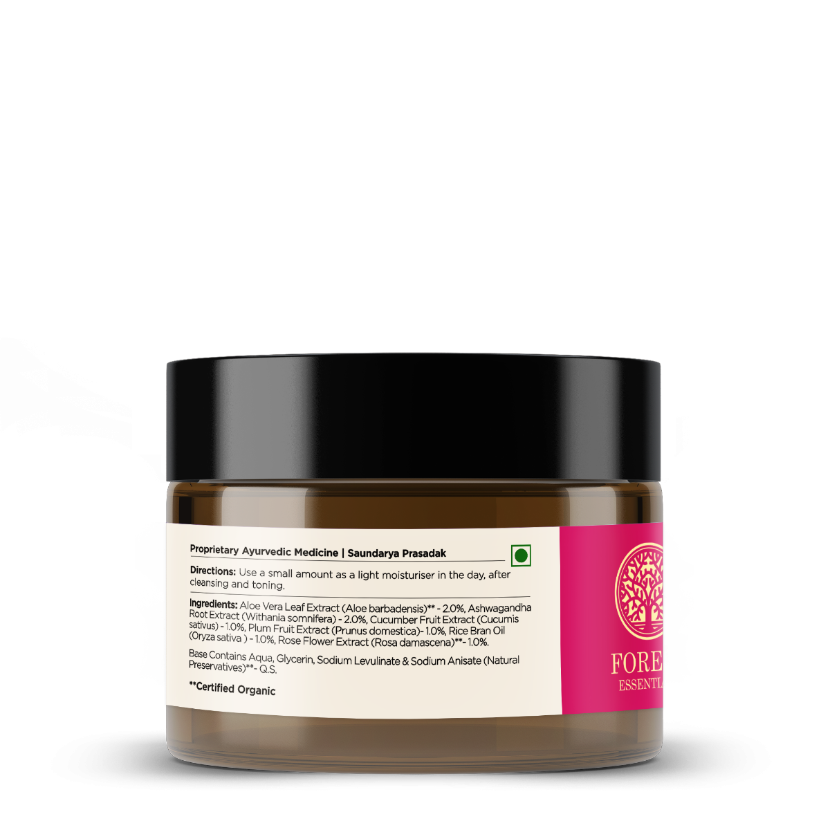 Forest Essentials Light Hydrating Facial Gel Pure Rosewater - Distacart