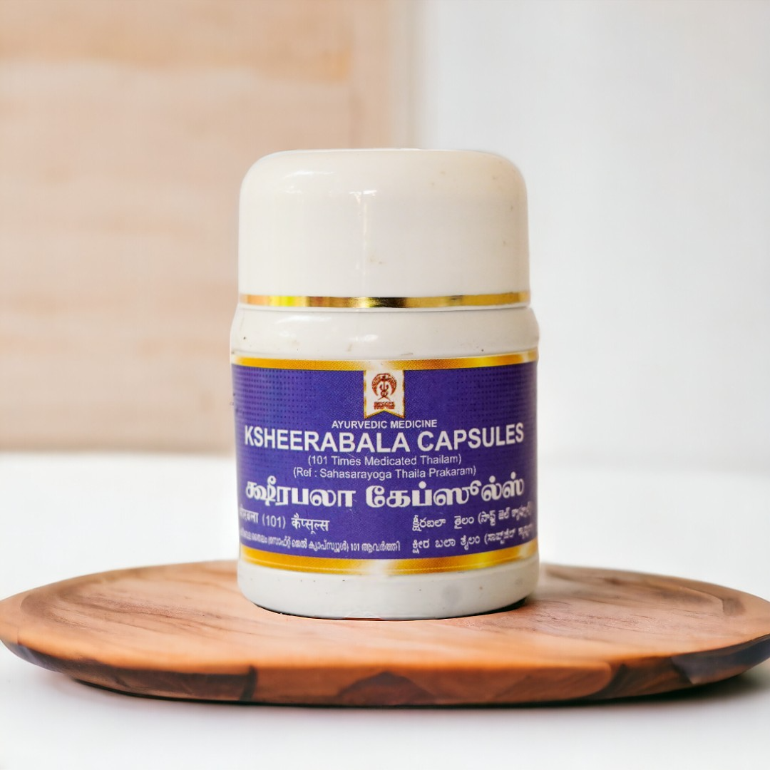 Impcops Ayurveda Ksheerabala 101 Thailam Capsules - Distacart