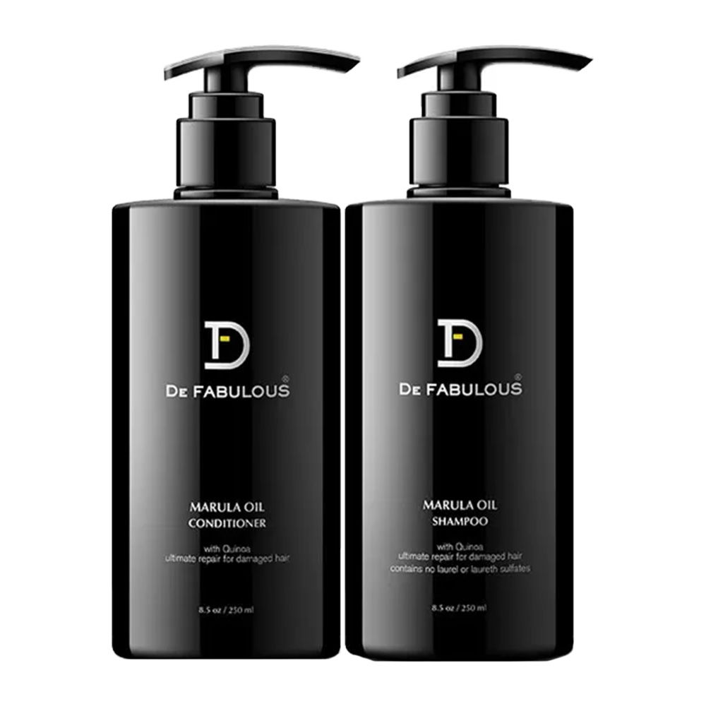 De Fabulous Marula Oil Shampoo + Conditioner Combo - Distacart
