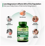 Thumbnail for Himalayan Organics Magnesium Citrate+Glycinate Tablets (1660mg) - Distacart