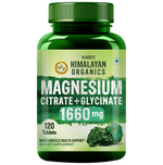Thumbnail for Himalayan Organics Magnesium Citrate+Glycinate Tablets (1660mg) - Distacart