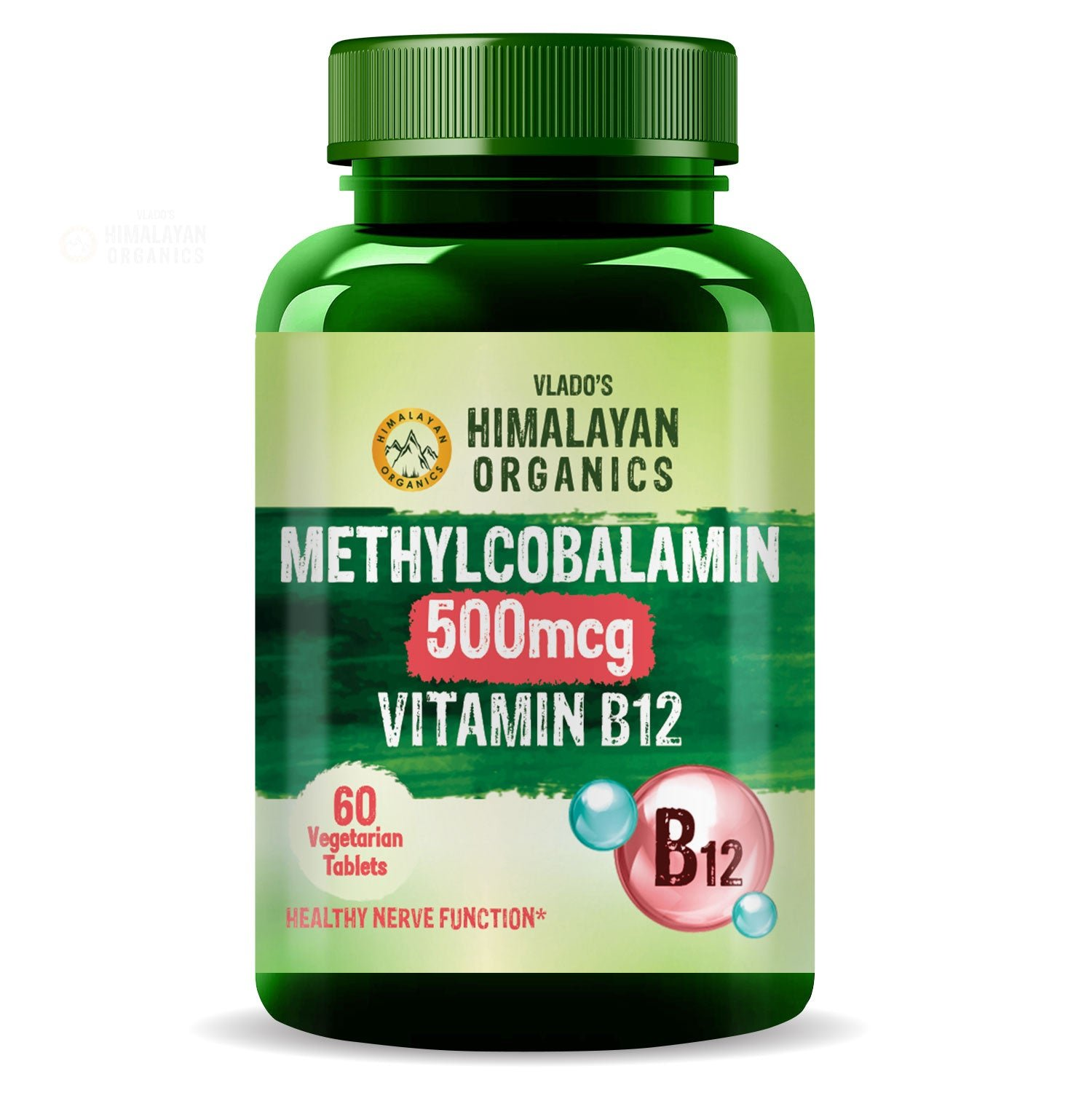 Himalayan Organics Methyl Cobalamin Vitamin B12 Tablets