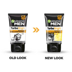 Thumbnail for Garnier Men Turbo Bright Anti-Pollution Double Action Face Wash