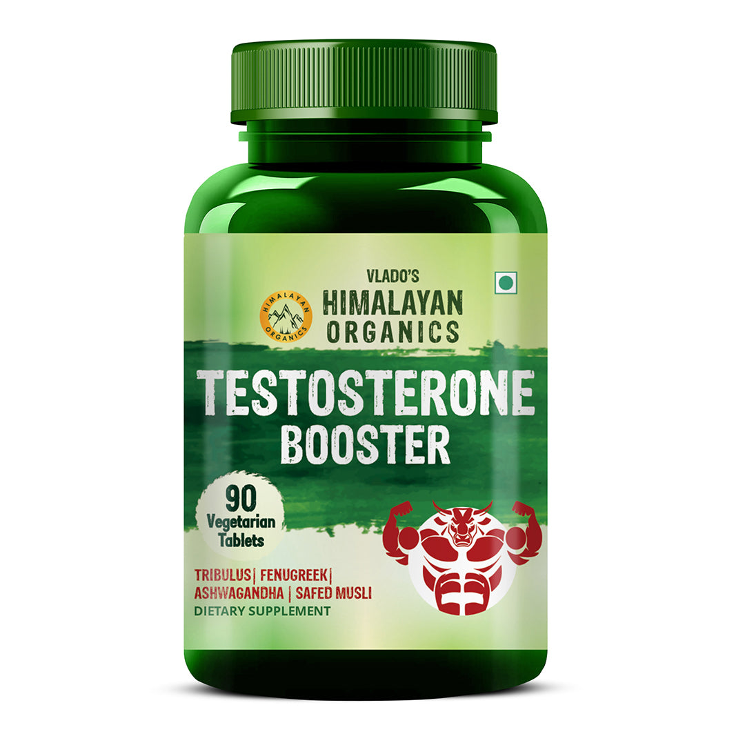 Himalayan Organics Plant Based Testosterone Booster Vegetarian Capsules - Distacart