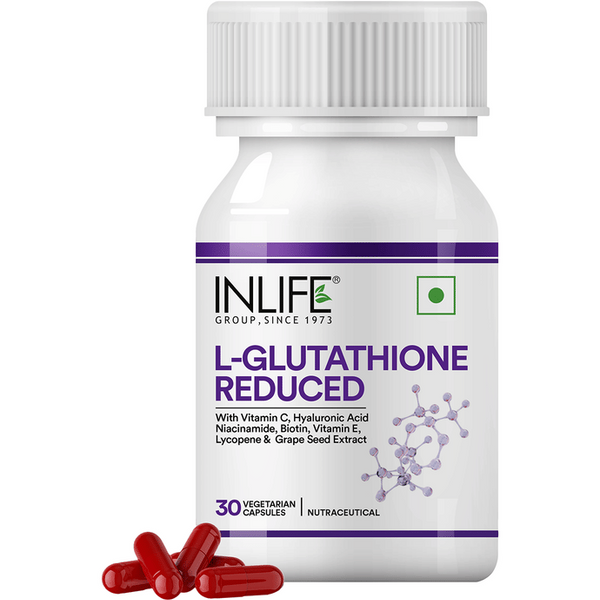 Inlife Glutathione Reduced Capsules - Distacart